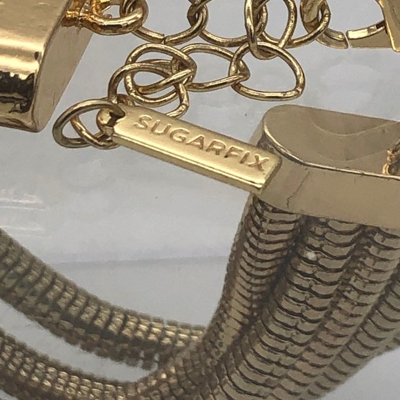 Sugarfix Mesh Adjustable Bracelet Gold Tone - Picture 4 of 4
